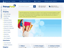 Tablet Screenshot of primusportal.de